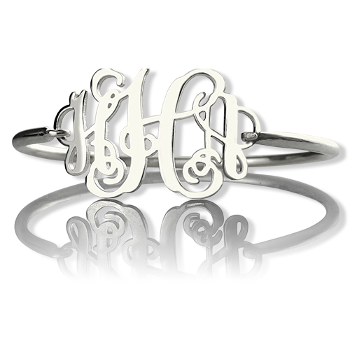 Personalized Monogram Initial Bracelet
