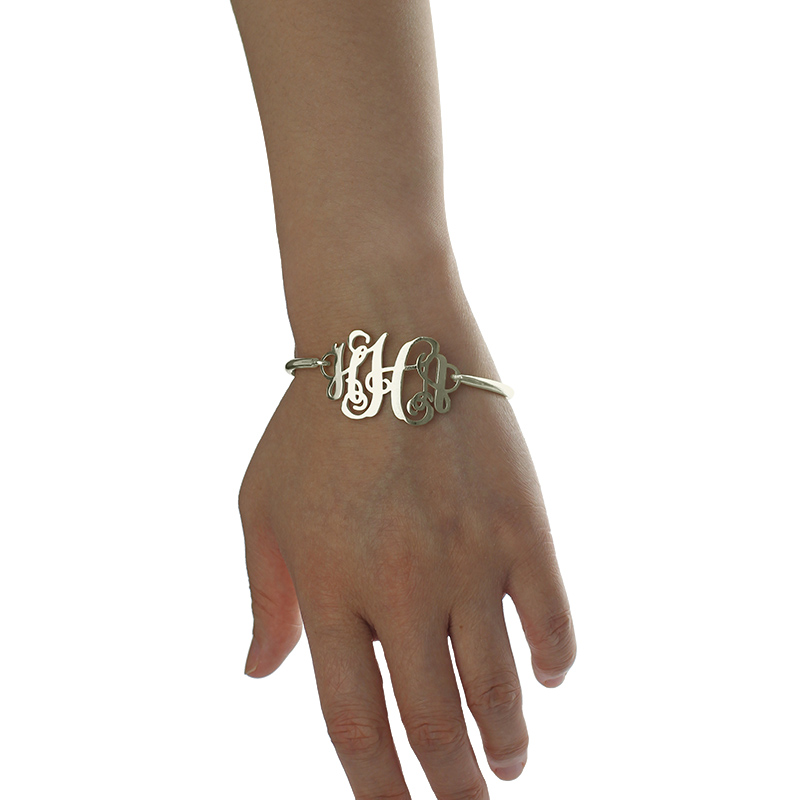 Personalized Monogram Initial Bracelet