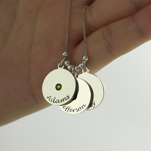 Grandma Family Tree Names Necklace