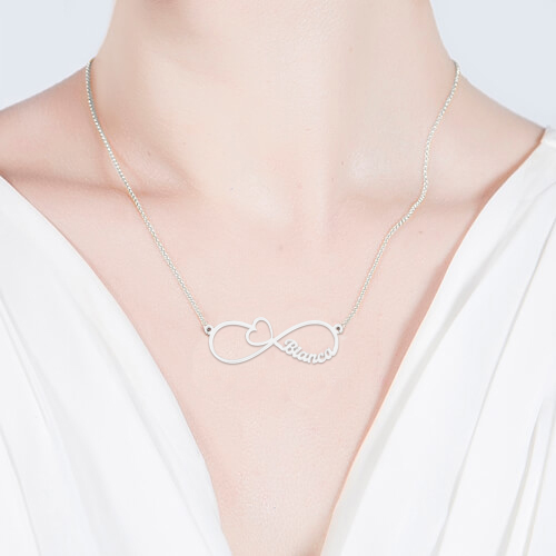 Infinity Arrow Sterling Silver